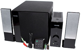 Колонки Microlab FC362W (2.1) черный 54W