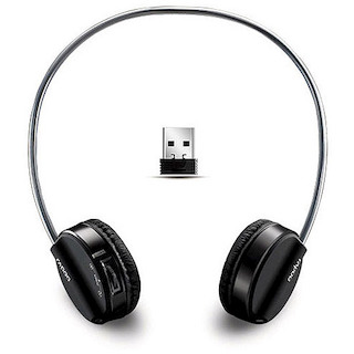 Наушники Rapoo H3050 с ненаправл. микрофоном черные беспр. USB, проводной/беспр. режим, 2.4Ghz