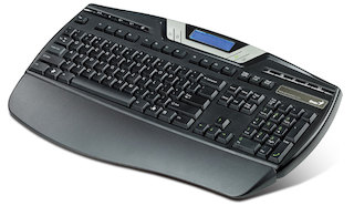 Клавиатура Genius KB-380 black USB VOIP Multimedia color box