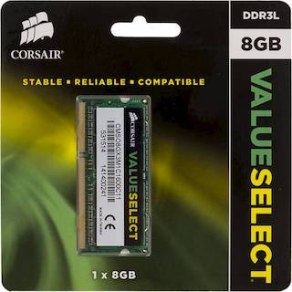 Память SO-DDR3L 8Gb 1600MHz Corsair (CMSO8GX3M1C1600C11) RTL CL11