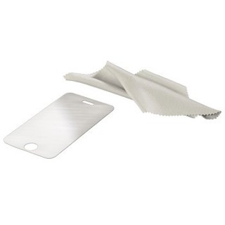 Защитная пленка Hama H-115062 Mirror для экрана Apple iPhone 5 зеркальная салфетка из микрофибры