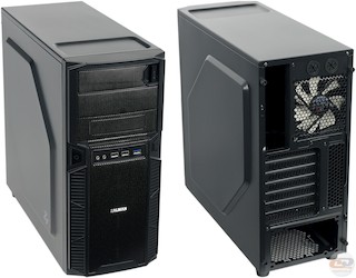 Корпус Zalman ZM-Z1 черный w/o PSU ATX SECC 2*120mm fan 2*USB2.0 USB3.0 audio bott PSU