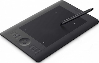 Планшет для рисования Wacom Intuos Pro PTH-451-RUPL черный USB