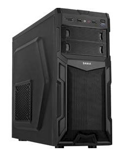 Корпус Accord A-34B черный w/o PSU ATX 1*120mm fan 2*USB2.0 2*USB3.0 audio