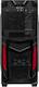 Корпус Accord R-03B черный w/o PSU ATX 1*120mm fan 2*USB2.0 2*USB3.0 audio bott PSU