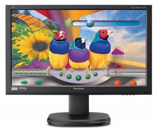 Монитор ViewSonic TFT 21.5" VG2236Wm-LED glossy-black  FullHD 5ms DVI M/M H/A Pivot 20M:1 300cd