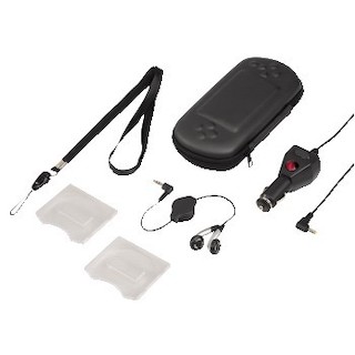Набор Hama H-34164 аксессуаров 6-в-1 для Sony PSP Slim&Lite черный