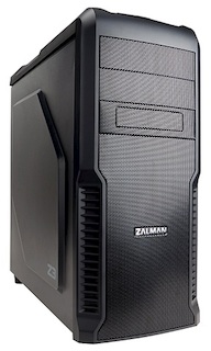 Корпус Zalman Z3 Mid Tower, ATX, USB3.0, 120mm Fan x3, fan controller, видео карты до 360мм, SSD support, black color