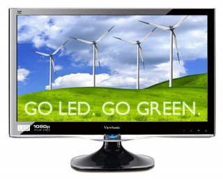 Монитор ViewSonic TFT 24" VX2450Wm-LED glossy-black 16:9 FullHD 5ms  DVI M/M 20 000 000:1 300cd