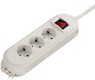Сетевой удлинитель Hama Colour 1.5м (3розетки) white с выключателем/"защита от детей" (H-108865)