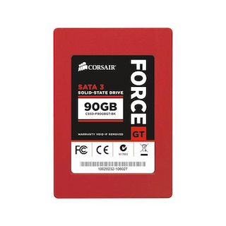 Накопитель SSD Corsair SATA-III 90Gb CSSD-F90GBGS-BK 2.5" w490MB/sMb/s r550MB/s Mb/s