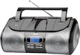 Аудиомагнитола AEG SR 4357 BT черный