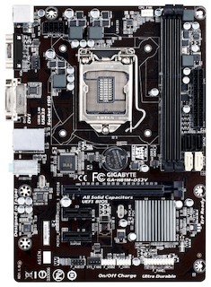Материнская плата Gigabyte GA-H81M-DS2V Socket-1150 Intel H81 DDR3 mATX AC`97 8ch(7.1) GbLAN SATA3 VGA+DVI BULK