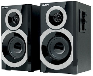 Акустическая система Sven SPS-619 (2.0) черный 20W
