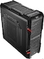 Корпус Aerocool GT черный w/o PSU ATX SECC 2*120mm fan 2*USB2.0 audio HD screwless bott PSU