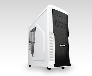 Корпус Zalman Z3 PLUS White Mid Tower, ATX, USB3.0, 120mm Fan x4, fan controller, видео карты до 360мм, SSD support, Arcilic side panel, White color