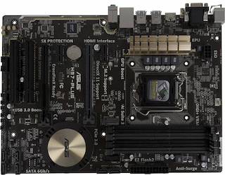 Материнская плата Asus H97-PLUS Socket-1150 Intel H97 DDR3 ATX AC`97 8ch(7.1) GbLAN SATA3 RAID VGA+DVI+HDMI