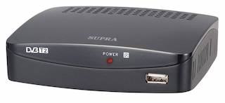 Ресивер DVB-T2 Supra SDT-95 черный
