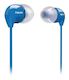 Наушники вкладыши Philips SHE3590BL/10 синий 1.2м
