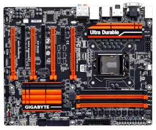 Материнская плата Gigabyte GA-Z97X-SOC Socket-1150 Intel Z97 DDR3 ATX AC`97 8ch(7.1) GbLAN SATA3 RAID VGA+DVI+HDMI+DP