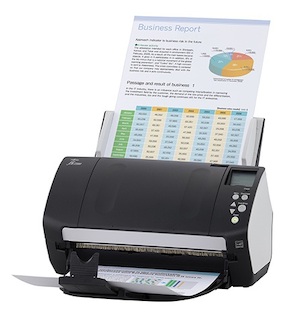 Сканер Document fi-7160 (PA03670-B051) duplex 60ppm ADF 80 A4