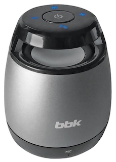 Аудиомагнитола BBK BTA180 черный металлик
