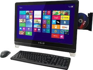 Моноблок IRU 525 23.6" FHD i5 4440s/4Gb/1Tb/GT740M 1Gb/DVDRW/MCR/DOS/WiFi/Web/клавиатура/мышь