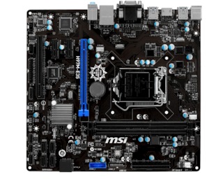 Материнская плата MSI H97M-E35 Socket-1150 Intel H97 DDR3 mATX AC`97 8ch(7.1) GbLAN SATA3 RAID VGA+DVI+HDMI