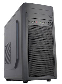 Корпус Accord M-02B черный w/o PSU mATX 2*USB2.0 audio