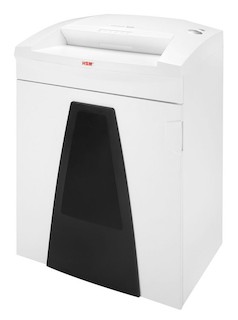Шредер HSM SECURIO B35-4.5x30 (секр.3/P-4)/фр4.5х30мм/24-26лист/130лтр/Уничт:скрепки, скобы, пл.карт