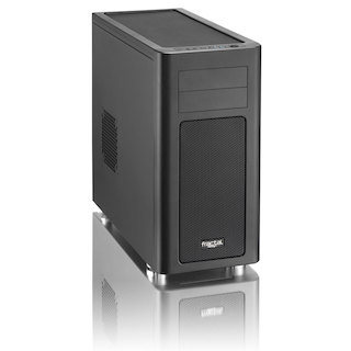 Корпус Fractal Design Arc Midi R2 черный w/o PSU ATX SECC 3*fan 2*USB3.0 audio screwless bott PSU