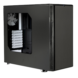Корпус Fractal Design Define R4 Black Winwow черный w/o PSU ATX SECC 2*140mm fan 2*USB2.0 2*USB3.0 audio front door screwless bott PSU