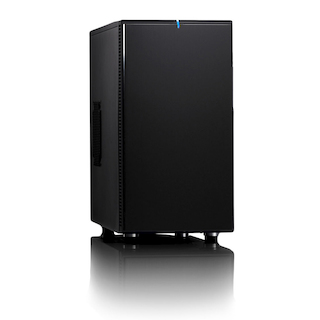 Корпус Fractal Design Define Mini черный w/o PSU mATX SECC 2*120mm fan 2*USB2.0 USB3.0 audio front door screwless bott PSU
