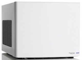 Корпус Fractal Design Node 304 белый w/o PSU MiniITX SECC 3*fan 2*USB3.0 audio bott PSU