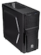 Корпус Thermaltake H21 Versa CA-1B2-00M1NN-00 черный w/o PSU ATX SECC 1*120mm fan USB2.0 USB3.0 audio HD screwless bott PSU
