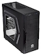 Корпус Thermaltake H22 Versa CA-1B3-00M1NN-00 черный w/o PSU ATX SECC 1*120mm fan USB2.0 USB3.0 audio HD screwless bott PSU