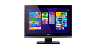 Моноблок Acer Veriton Z4810G 23" FHD i7 4765T/8Gb/500Gb 7.2k/IntHDG/DVDRW/MCR/DOS/GETH/WiFi/BT 1920*1080/Web/клавиатура/мышь