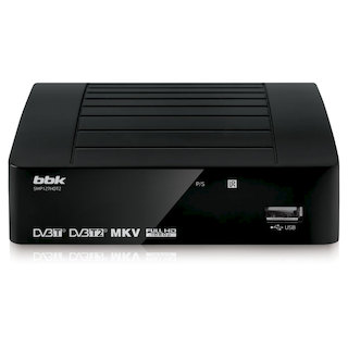 Ресивер DVB-T2 BBK SMP127HDT2 темно-серый