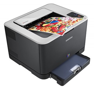 Принтер Samsung CLP-325 (16/4ppm PrintScreen AnyWeb Print 2400x600тчк/дюйм, лазерный цветной,черн.)