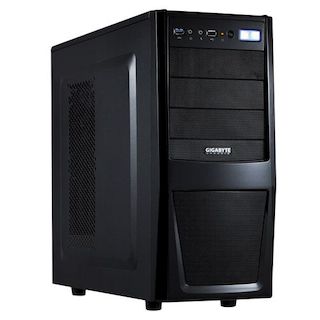 Корпус Gigabyte GZ-ZIF238R черный w/o PSU ATX 1*90mm fan USB2.0 USB3.0 audio HD bott PSU