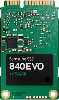 Накопитель SSD Samsung mSATA 120Gb MZ-MTE120BW 840 EVO Msata 2.5" w330Mb/s